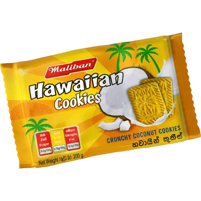 Maliban Hawaiian Cookies 200g