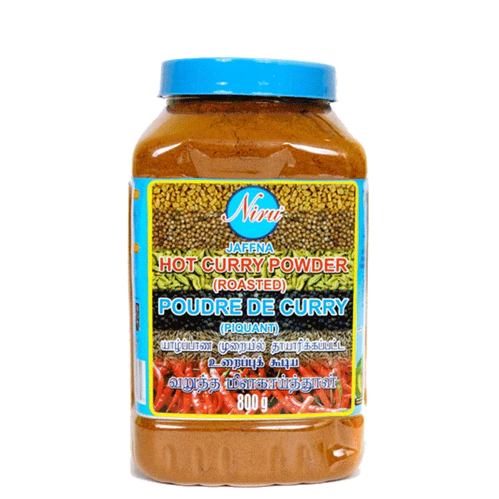 Niru Jaffna Style Curry Powder Roasted (Hot) 800g